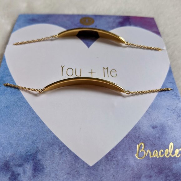 Gorjana Gold You & Me Friendship Sister Bracelets - Picture 4 of 7